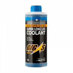 Антифриз готовый GIGAS SUPER LONG LIFE COOLANT (Япония), 1л, -40 С, синий изображение
