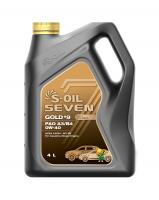 S-OIL 7   GOLD #9  PAO A3/B4  0W40 (4л), Fully Synthetic (1/4) изображение