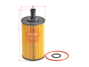 Фильтр масл. Toyota 04152-38020 LX570, LC2001VD/ Tundra, V8, 5.7L ('07->), EO-11060 SAKURA  (1/50) изображения