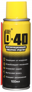 BIG D-40 Многофункциональное смазочное средство, аэрозоль, 100 мл (1/12) изображение