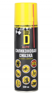 BIG D силиконовая смазка, аэрозоль, 500 мл (1/12) изображение
