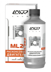 Раскоксовывание двигателя  ML-202 (для двиг.более 2-х литров) LAVR Engine carbon cleaner (330 мл) изображение