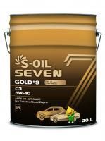 S-OIL 7   GOLD #9  C3  5W40  (20л), Fully Synthetic изображение