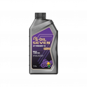 S-OIL  7   4T RIDER #9  SN/MA2  10W50 (1л), Fully Synthetic (1/12) изображение