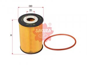 Фильтр масл. O-206 (15208-2W200) SAK-EO1801 (1/50) изображения