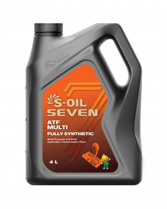 S-OIL 7   ATF  MULTI  (4л), Fully Synthetic  (1/4) изображение