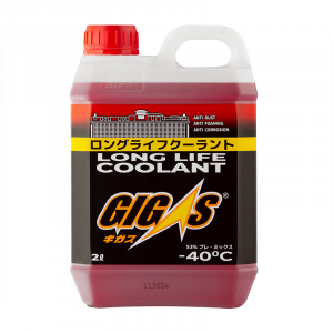 Антифриз готовый GIGAS LONG LIFE COOLANT (Япония), 2л, -40 С, красный изображение