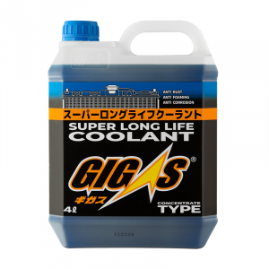 Антифриз готовый GIGAS SUPER LONG LIFE COOLANT (Япония), 4л, -40 С, синий изображение