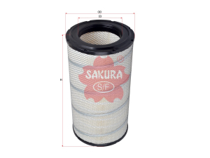 Фильтр возд. Nissan 16546-99411 SAK-A1854 (1/1) изображения