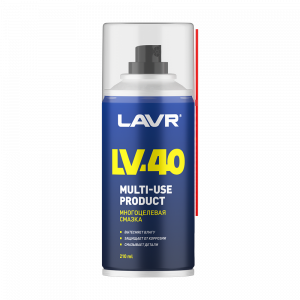 LAVR Смазка многоцелевая LV-40, аэрозоль (0.210л) (1/12) изображение