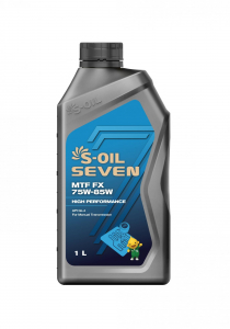 S-OIL 7  MTF  FX  75W-85W  GL-4 .(1л), (1/12) изображение