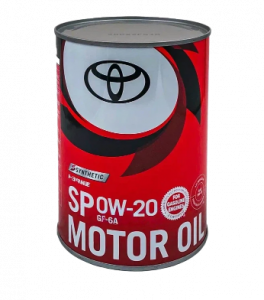 Toyota Motor Oil SP 0W20, GF-6A, (1л.) O.E.M. изображение