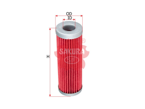 Фильтр топл. KUBOTA 15231-4356-3 SAK-F7909 изображения