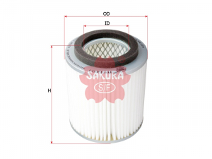 Фильтр возд. (А-947, А-955) Suzuki 13780-67010 SAK-A1401 изображения