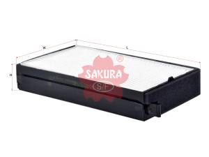 Фильтр салонный Honda 80290-S50-003, CAPA, HR-V, LOGO (верх, с рамкой) изображения