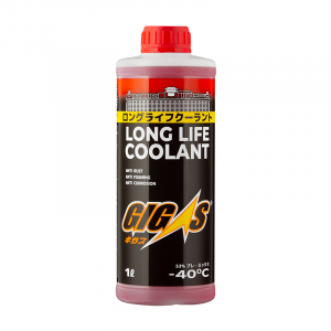 Антифриз готовый GIGAS LONG LIFE COOLANT (Япония), 1л, -40 С, красный изображение