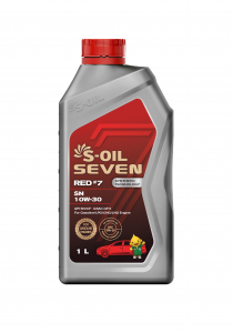 S-OIL 7   RED  #7  SN  10W30  .(1л), Synthetic Technology (1/12) изображение