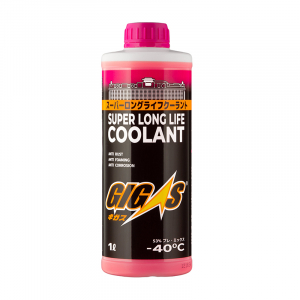 Антифриз готовый GIGAS SUPER LONG LIFE COOLANT (Япония), 1л, -40 С, розовый изображение
