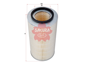 Фильтр возд. HITACHI 5025799,  SAK-A6207 изображения