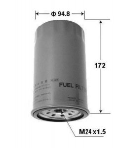 Фильтр топливный "Mitsubishi ME056280", FС-322 VIC изображения