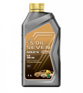 S-OIL 7   GOLD #9  C3  5W30  .(1л), Fully Synthetic (1/12) изображение