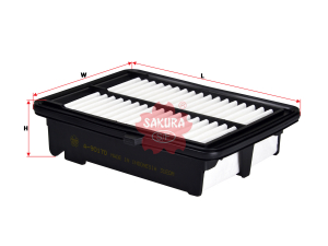 Фильтр возд. Honda 17220-5R0-008, SAK A-90170 (1/20) изображения