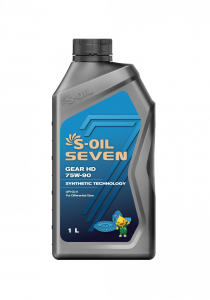 S-OIL 7   GEAR  HD  75W90  GL-5  .(1л) изображение