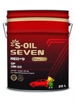 S-OIL 7   RED  #9  SP  0W20  (20л), Fully Synthetic изображение